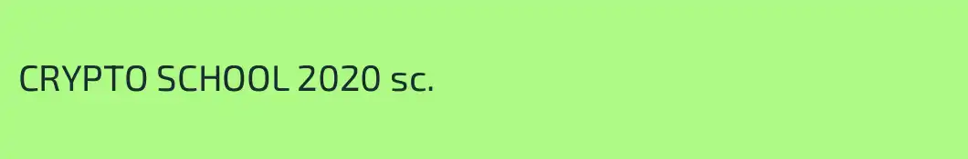 CRYPTO SCHOOL 2020 sc.